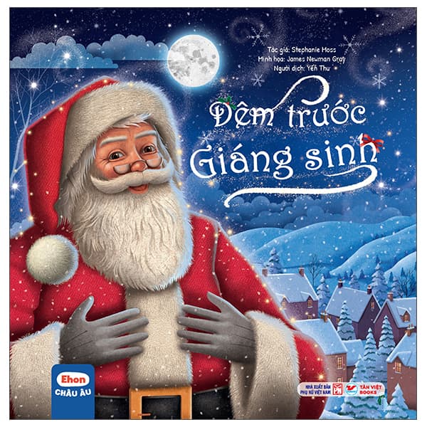 Sách Ehon Châu Âu - Đêm Trước Giáng Sinh - Stephanie Moss