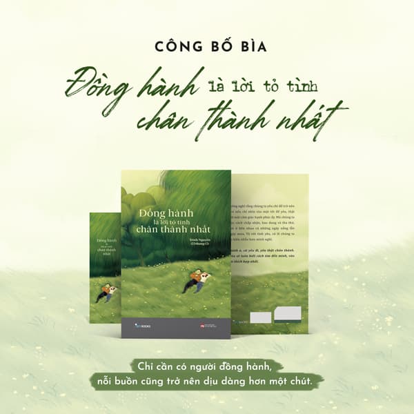 Sách Đồng Hành Là Lời Tỏ Tình Chân Thành Nhất - Tặng Kèm Bookmark - Trinh Nguyễn (23thang12)