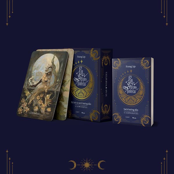 Sách Boxset Lời Thì Thầm Tinh Tú - Star Whispers (Bộ Bài + Sách Hướng D� - Hoàng Lập