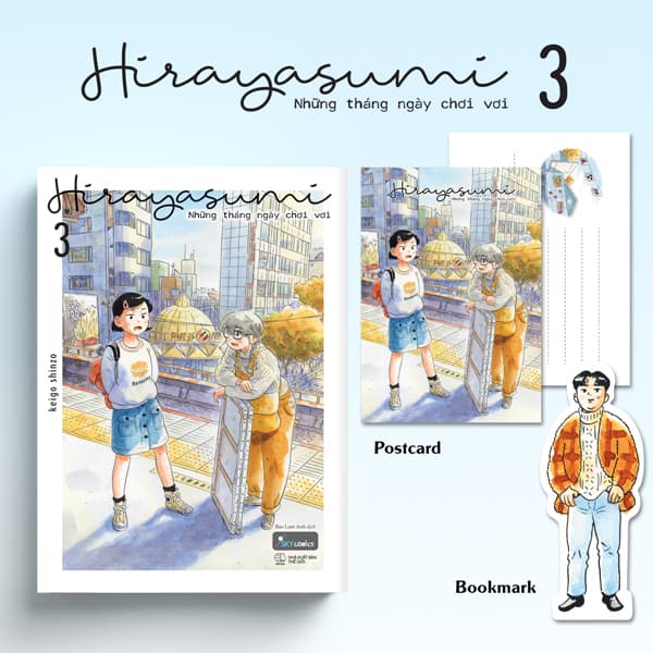 Truyện Tranh Hirayasumi - Những Tháng Ngày Chơi Vơi - Tập 3 - Tặng Kèm Boo - KEI