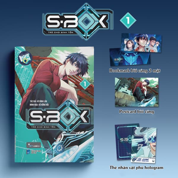 Truyện Tranh SBOX - Trò Chơi Sinh Tồn - Tập 1 - Tặng Kèm Bookmark Bồi Cứ - Vũ Đình Lân