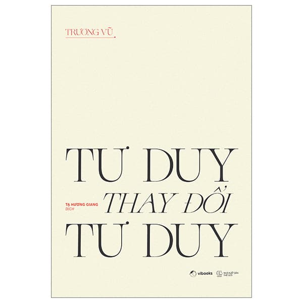 Sách Tư Duy Thay Đổi Tư Duy