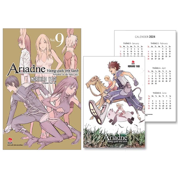 Truyện Tranh Vương Quốc Trời Xanh Ariadne - Ariadne In The Blue Sky - Tập 9 - - Norihiro Yagi