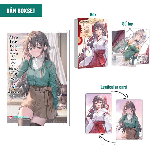 Sách Arya Bàn Bên Thỉnh Thoảng Lại Trêu Ghẹo Tôi Bằng Tiếng Nga - Tậ - Sunsunsun
