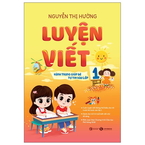 Sách Luyện Viết - Hành Trang Giúp Bé Tự Tin Vào Lớp 1 - Hường Nguyễn