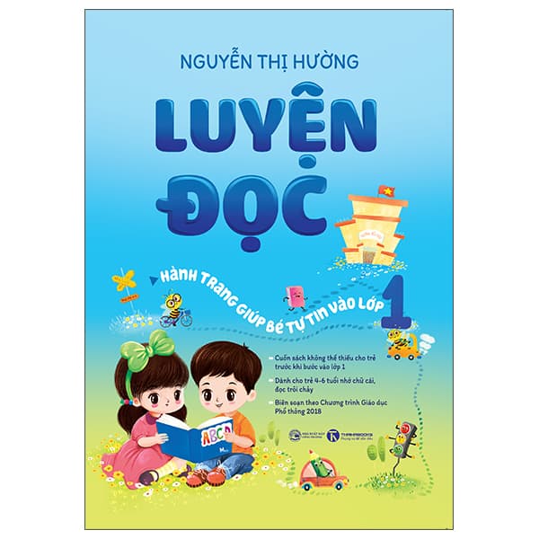 Sách Luyện Đọc - Hành Trang Giúp Bé Tự Tin Vào Lớp 1 - Hường Nguyễn
