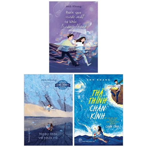 Combo TruyệnCombo Sách Anh Khang - Ngày Trôi Về Phía Cũ + Bước Qua Nước - Anh Khang