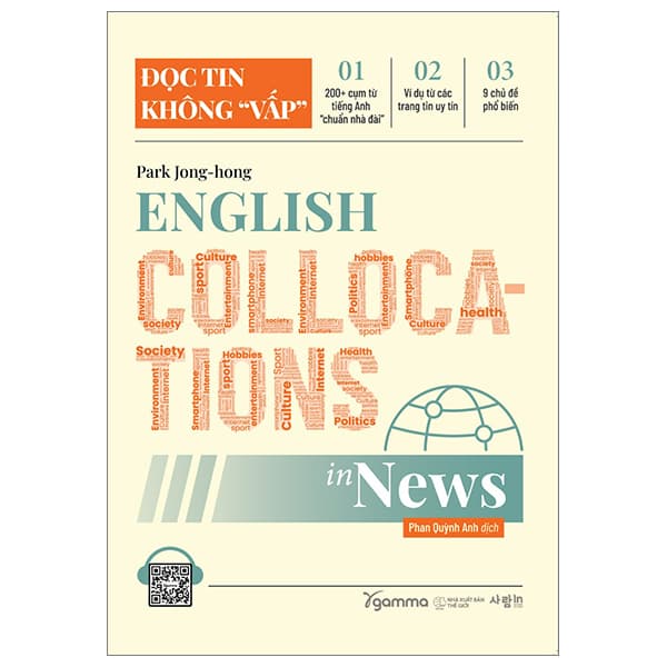 Sách Đọc Tin Không “Vấp” - English Collocations In News - Park Jong-hong