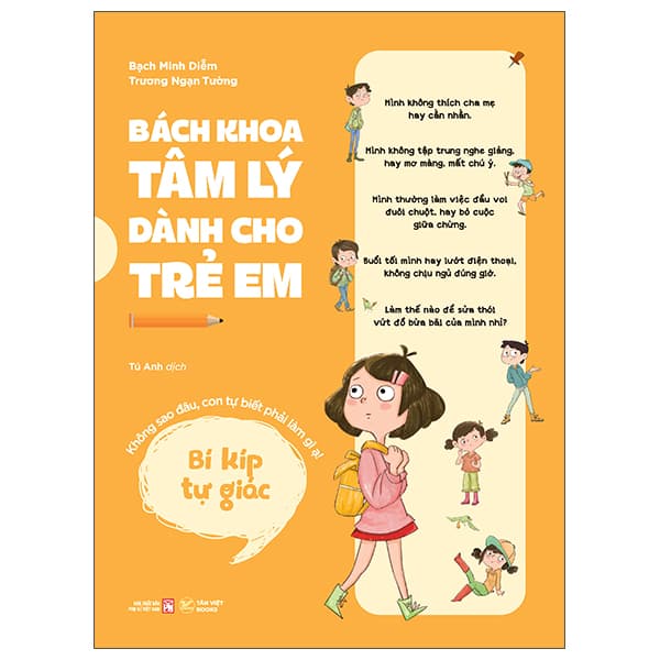 Sách Bách Khoa Tâm Lý Dành Cho Trẻ Em - Bí Kíp Tự Giác - Không Sao Đâu, - Trương Vi
