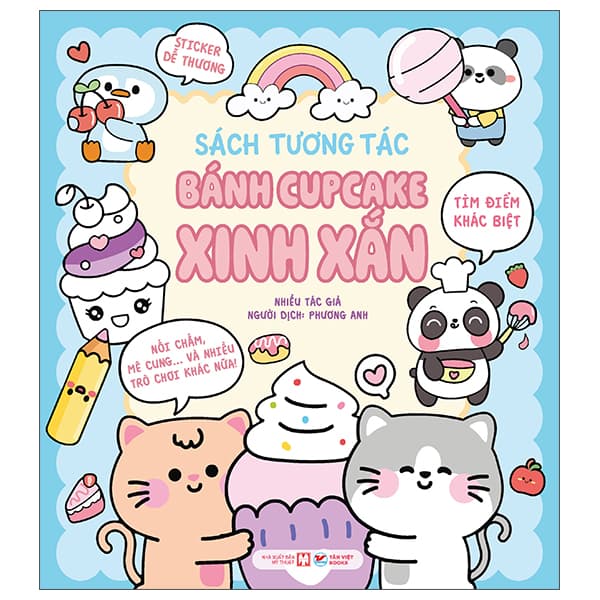 Sách Sách Tương Tác - Bánh Cupcake Xinh Xắn