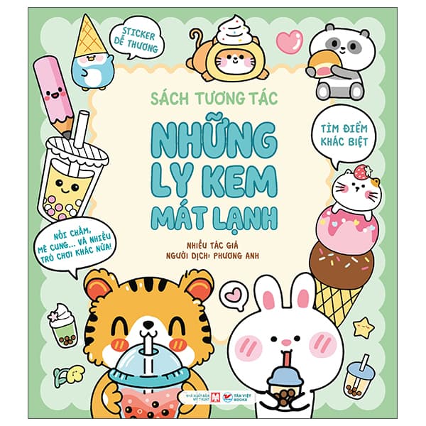 Sách Sách Tương Tác - Những Ly Kem Mát Lạnh - Lý Nhĩ
