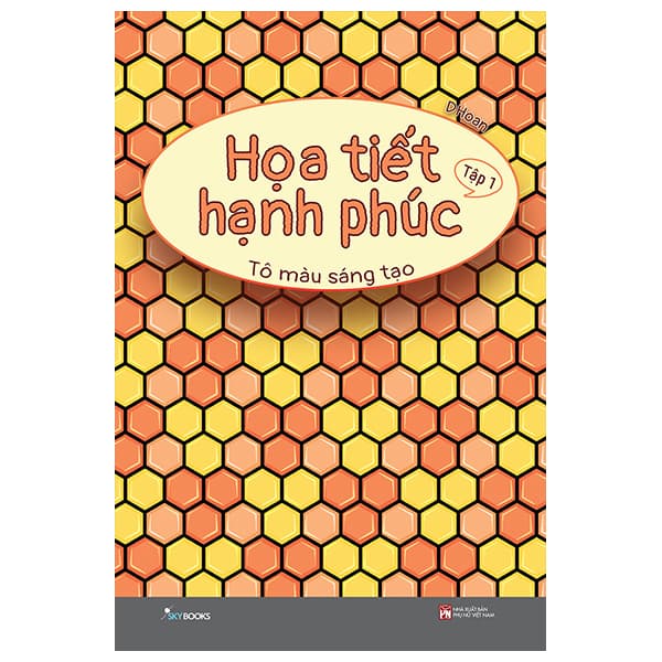 Sách Họa Tiết Hạnh Phúc - Tô Màu Sáng Tạo - Tập 1 - Hạ