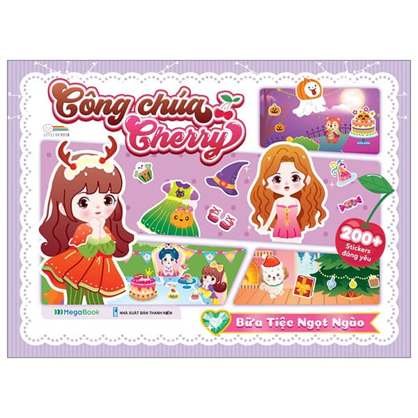 Sách Công Chúa Cherry - Bữa Tiệc Ngọt Ngào - Thanh Cherry