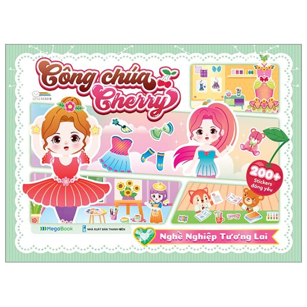 Sách Công Chúa Cherry - Nghề Nghiệp Tương Lai - Little Rainbow