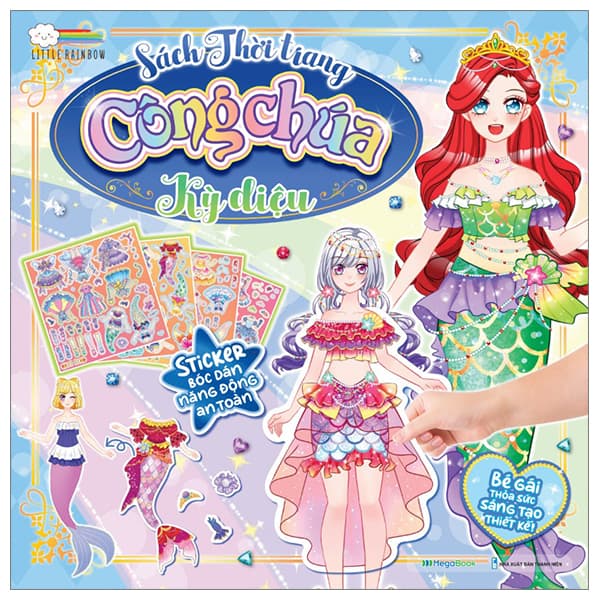 Sách Sách Thời Trang - Công Chúa Kỳ Diệu - Little Raibow