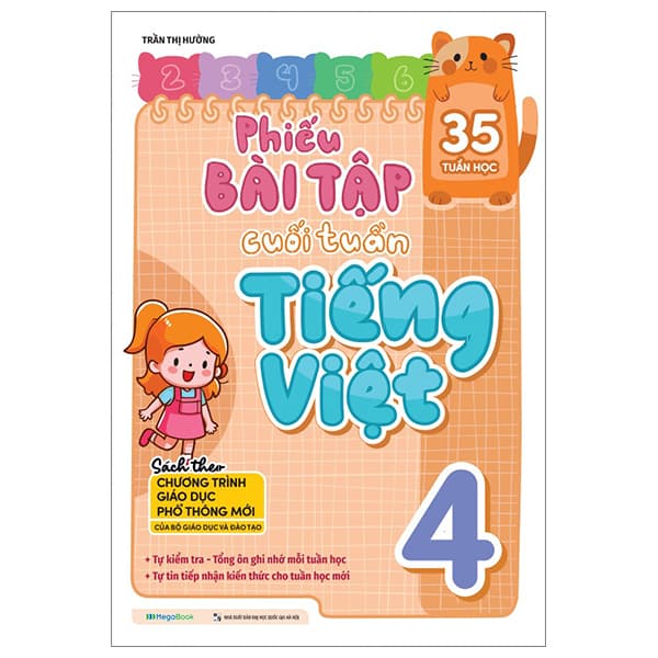 Sách Phiếu Bài Tập Cuối Tuần Tiếng Việt 4 - Gia Việt