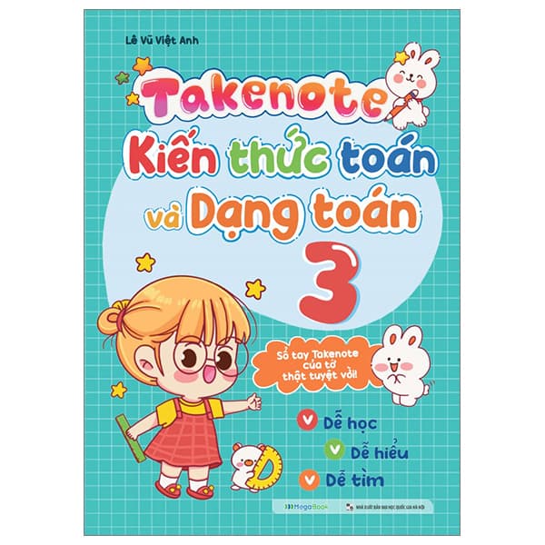 Sách Take Note - Kiến Thức Toán Và Dạng Toán 3 - Lê Vũ Việt Anh