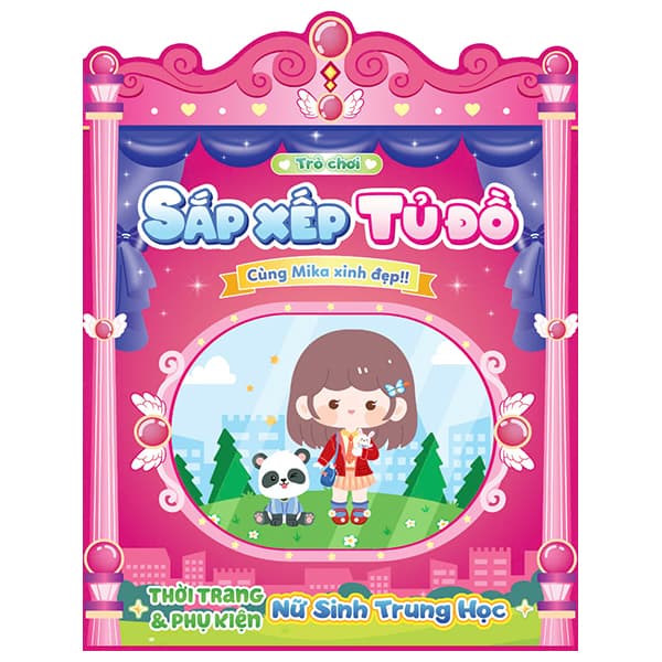 Sách Trò Chơi Sắp Xếp Tủ Đồ Cùng Mika Xinh Đẹp - Thời Trang Và Phụ - Little Rainbow