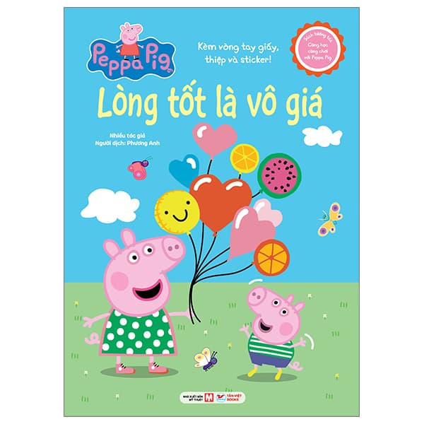 Sách Sách Tương Tác - Cùng Học Cùng Chơi Với Peppa Pig - Lòng Tốt Là V� - Long
