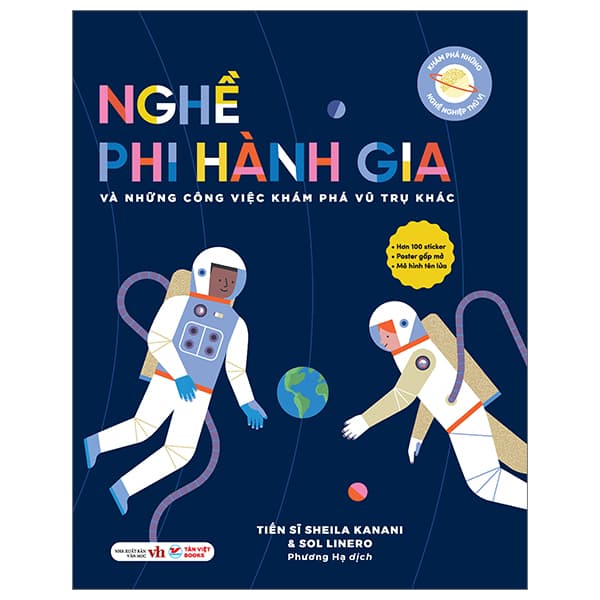Sách Khám Phá Những Nghề Nghiệp Thú Vị - Nghề Phi Hành Gia Và Những C - Thu Hà