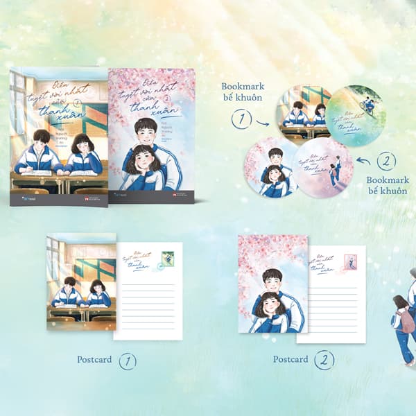 Sách Bộ Sách Điều Tuyệt Vời Nhất Của Thanh Xuân - Tập 1 + Tập 2 (B� - Bát Nguyệt Tường An