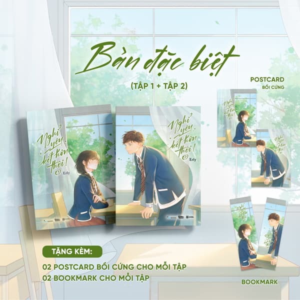 Sách Bộ Sách Nghỉ Yêu, Kết Hôn Thôi! - Tập 1 + Tập 2 (Bộ 2 Tập) - B� - Erly