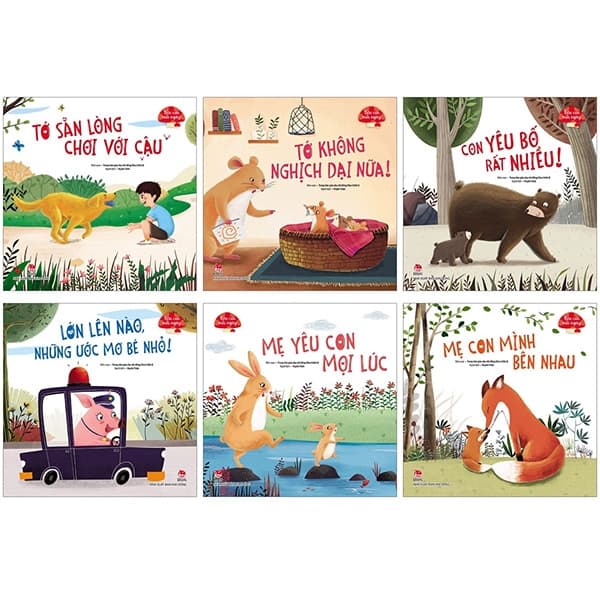 Sách Combo Bên Con Mỗi Ngày (Bộ 6 Cuốn) - Trung Tâm Giáo Dục Nhi Đồng Dino Little Q