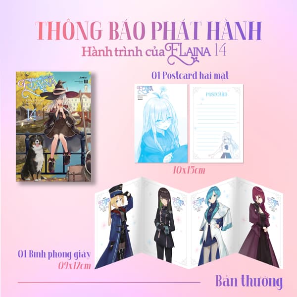 Sách Hành Trình Của Elaina - Tập 14 - Tặng Kèm 1 Postcard + 1 Bình Phong Gi� - Jougi Shiraishi