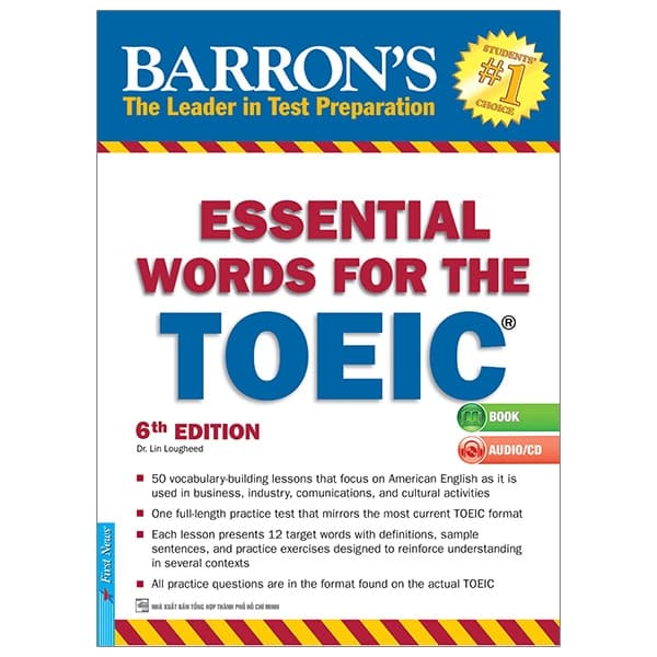 Sách Essential Words For The Toeic 6th (Tái Bản 2019) - Dr Lin Lougheed