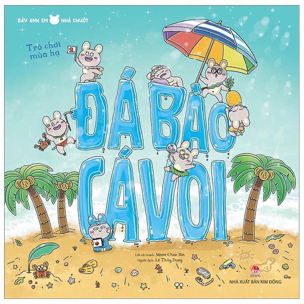 Sách Bảy Anh Em Nhà Chuột - Trò Chơi Mùa Hạ - Đá Bào Cá Voi - Moon Chae Bin