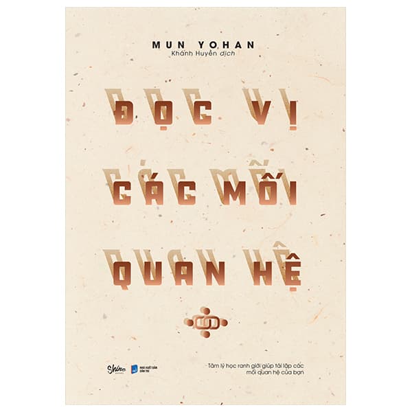 Sách Đọc Vị Các Mối Quan Hệ - Mun Yohan