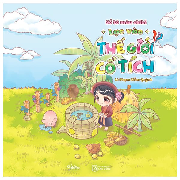 Sách Sổ Tô Màu Chibi - Lạc Vào Thế Giới Cổ Tích