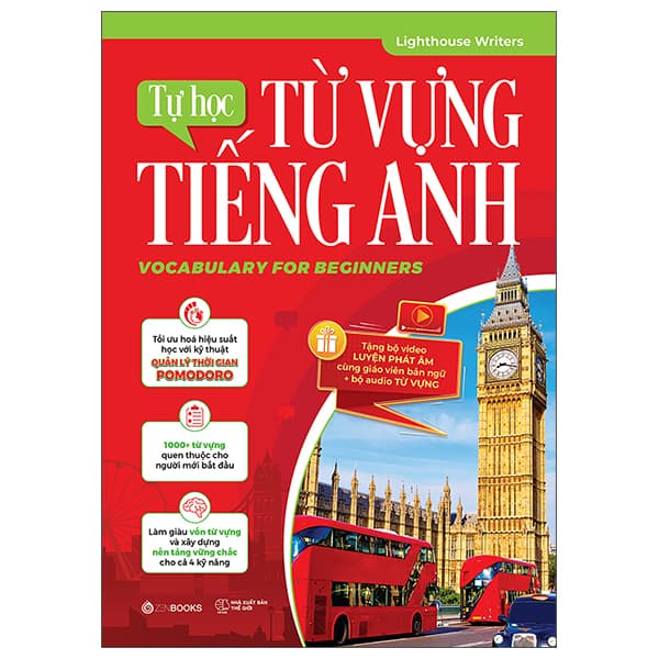 Sách Tự Học Từ Vựng Tiếng Anh - Vocabulary For Beginners - Lighthouse Writers