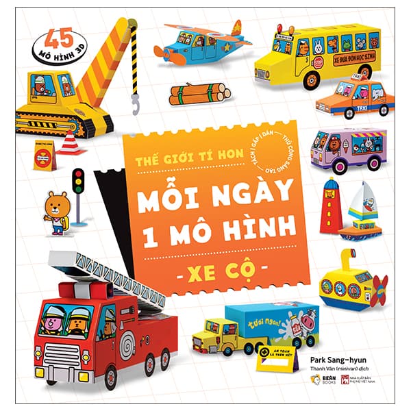 Sách Thế Giới Tí Hon - Mỗi Ngày Một Mô Hình - Xe Cộ
