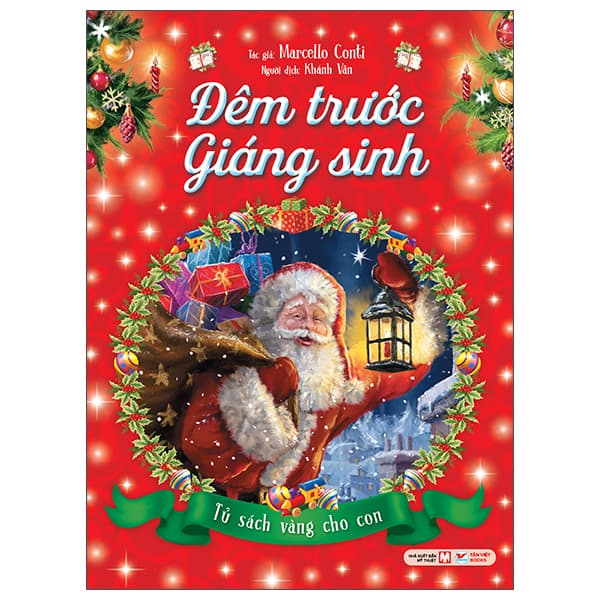 Sách Tủ Sách Vàng Cho Con - Đêm Trước Giáng Sinh - Bìa Cứng
