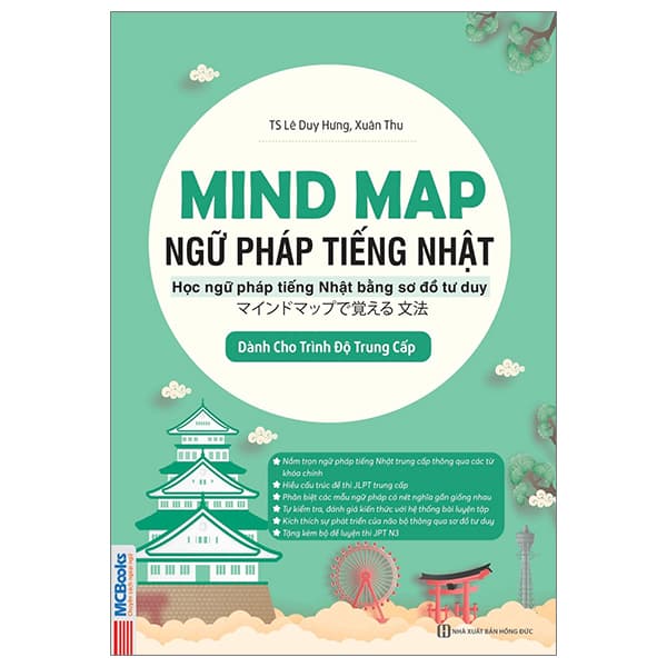 Sách Mind Map Ngữ Pháp Tiếng Nhật - Học Ngữ Pháp Tiếng Nhật Qua Sơ Đ - TS Barbara De Angelis