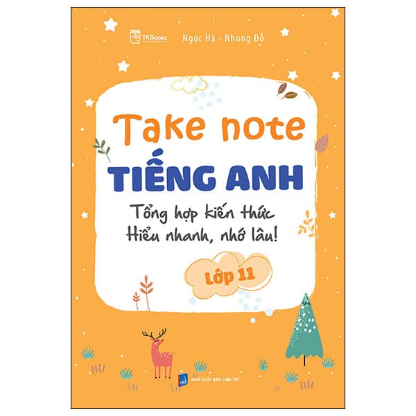 Sách Takenote Tiếng Anh Lớp 11 - Ngọc Hà