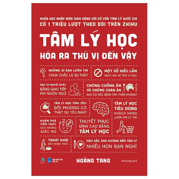 Sách Tâm Lý Học Hóa Ra Thú Vị Đến Vậy - Hoàng Tang