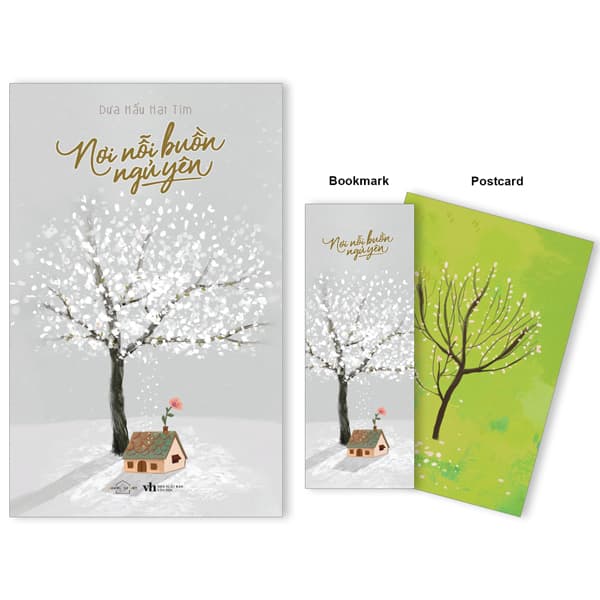 Sách Nơi Nỗi Buồn Ngủ Yên - Tặng Kèm Bookmark + Postcard - Dưa Hấu Hạt Tím