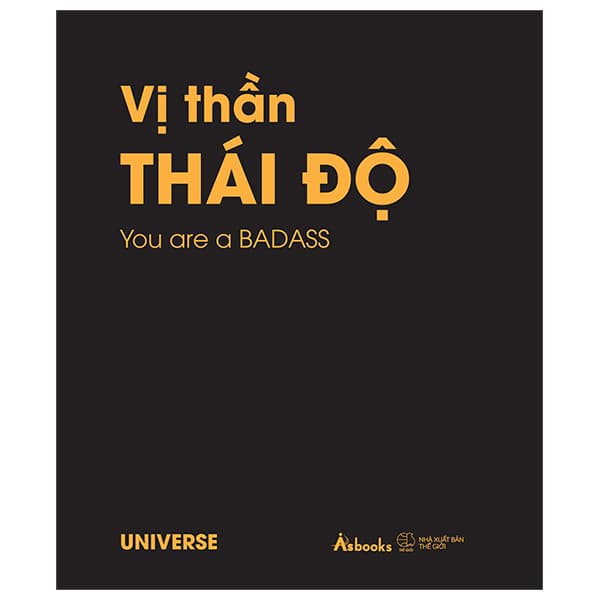 Sách Vị Thần Thái Độ - You Are A Badass