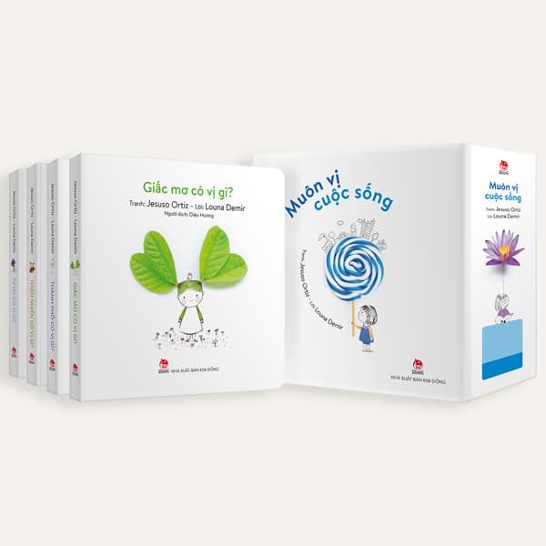 Sách Boxset Muôn Vị Cuộc Sống - Bìa Cứng (Hộp 4 Cuốn)