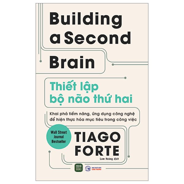 Sách Buiding A Second Brain - Thiết Lập Bộ Não Thứ Hai - Tiago Forte