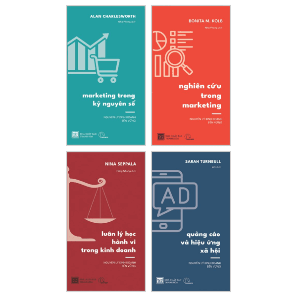 Sách Combo Sách Nguyên Lý Kinh Doanh Bền Vững - Phần 1 (Bộ 4 Cuốn) - Nina Seppala