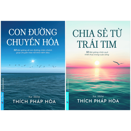 Sách Combo Sách Con Đường Chuyển Hoá + Chia Sẻ Từ Trái Tim (Bộ 2 Cuốn - Chì