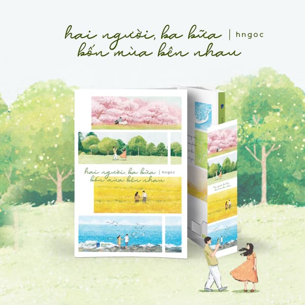 Sách Hai Người, Ba Bữa, Bốn Mùa Bên Nhau - Tặng Kèm Bookmark - hngoc
