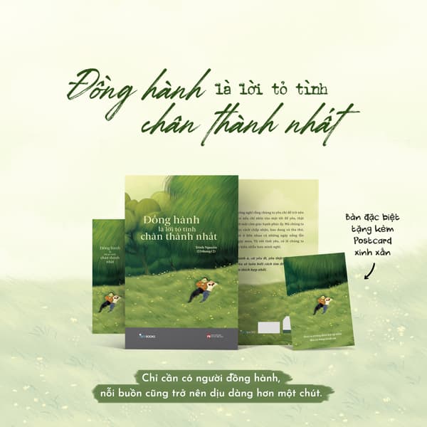 Sách Đồng Hành Là Lời Tỏ Tình Chân Thành Nhất - Bản Đặc Biệt - T� - Trinh Nguyễn (23thang12)