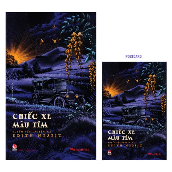 Sách Chiếc Xe Màu Tím - Tuyển Tập Truyện Ma Edith Nesbit - Tặng Kèm Postc - Edith Nesbit