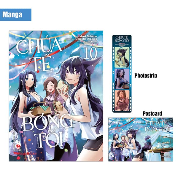 Truyện Tranh [Manga] Chúa Tể Bóng Tối - Tập 10 - Tặng Kèm Postcard + Photo - Anri Sakano