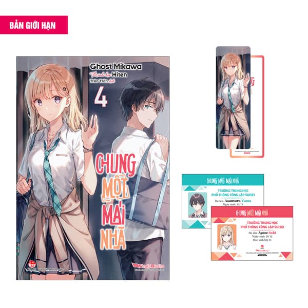 Sách Chung Một Mái Nhà - Tập 4 - Bản Giới Hạn - Tặng Kèm Bookmark + Set - Ghost Mikawa