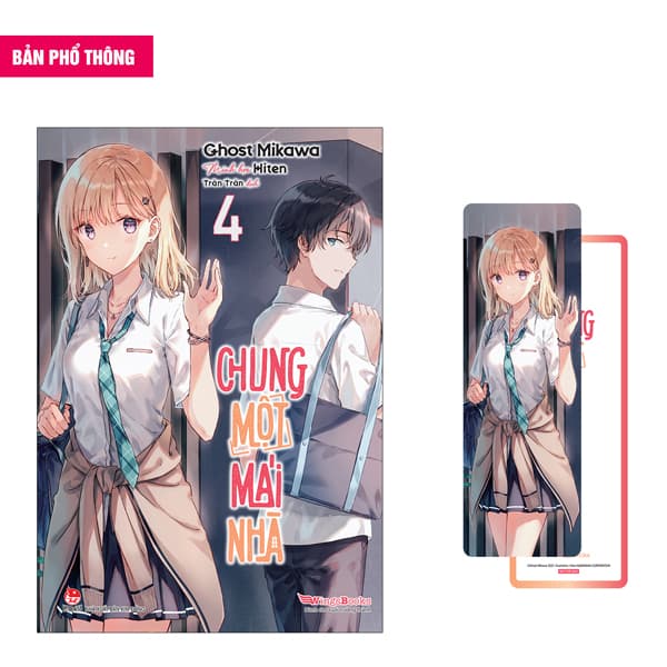 Sách Chung Một Mái Nhà - Tập 4 - Tặng Kèm Bookmark - Ghost Mikawa
